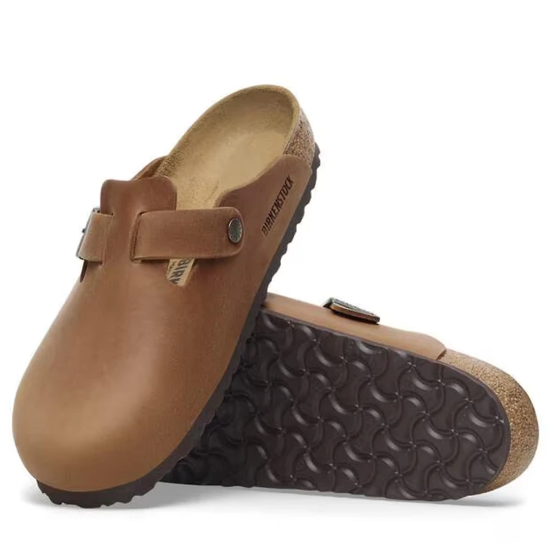 BOSTON - Le sabot en cuir huilé