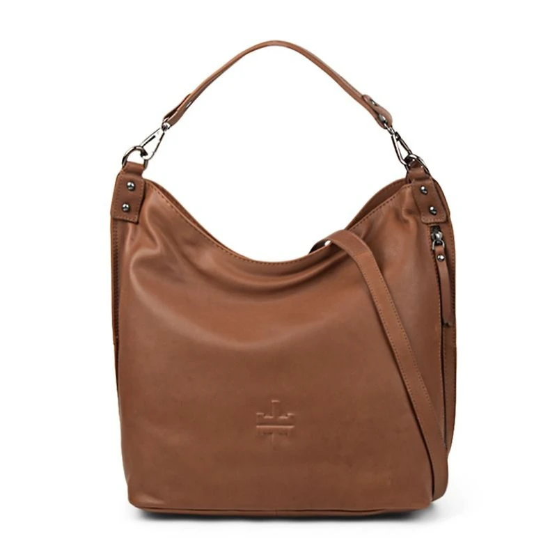 Sac Hobo Lichene en cuir italien - Modèle 4350047