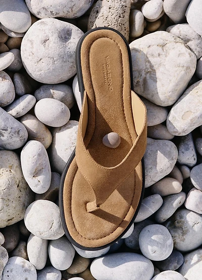 ZAIDA - La sandale en suède