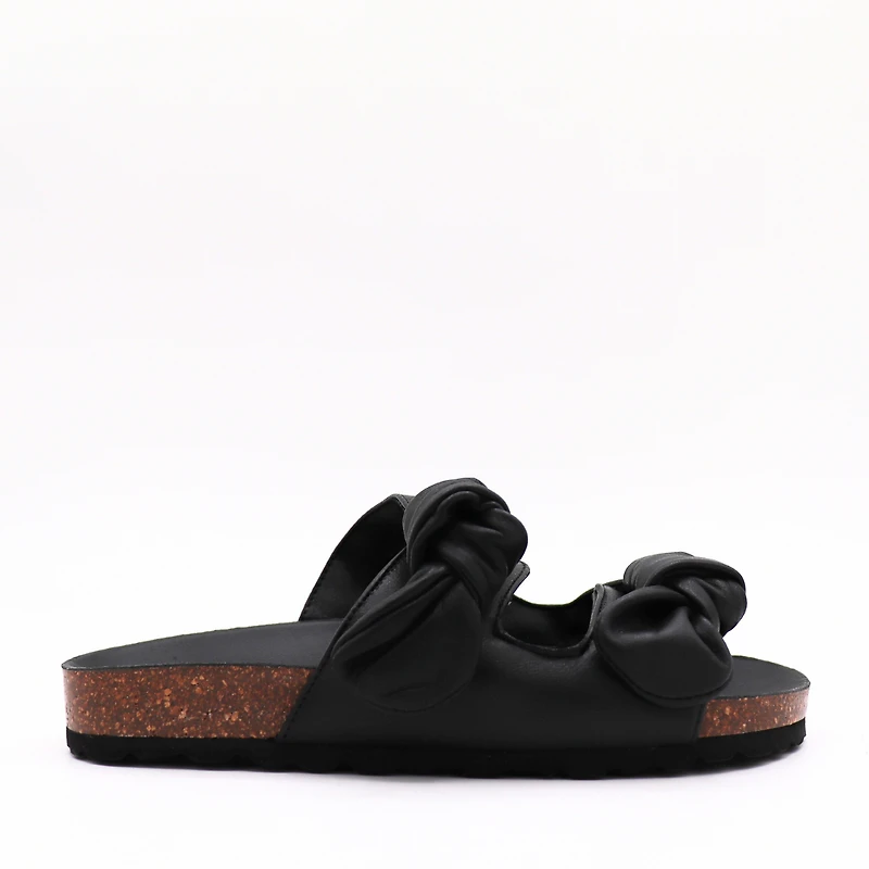 RAIN – La sandale slide à nœuds