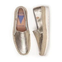 Nuria – L’espadrille chic en cuir nappa