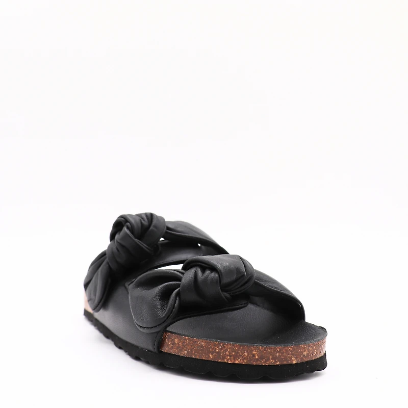 RAIN – La sandale slide à nœuds