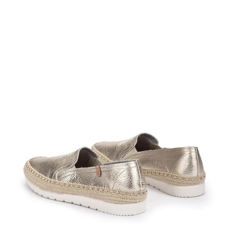 Nuria – L’espadrille chic en cuir nappa
