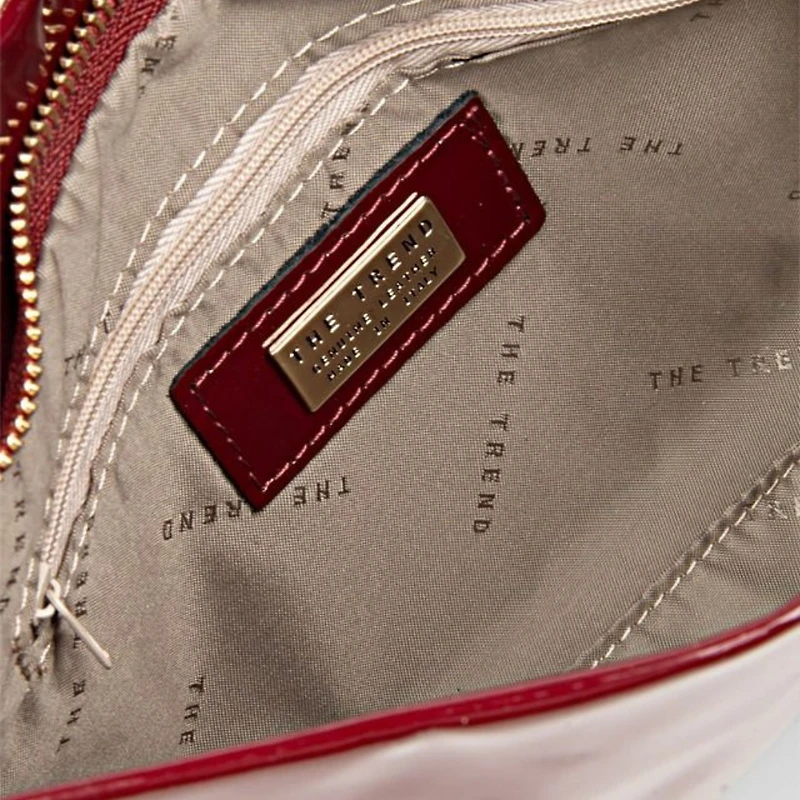 Petit sac Cipolla en cuir verni italien - Modèle 177813