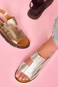 Sandale en cuir Camerise - Confort et Style Européen