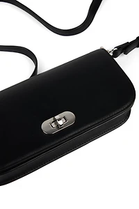 Le Dakota – Portefeuille à bandoulière 2-en-1 en cuir vegan