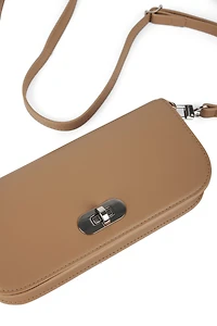 Le Dakota – Portefeuille à bandoulière 2-en-1 en cuir vegan