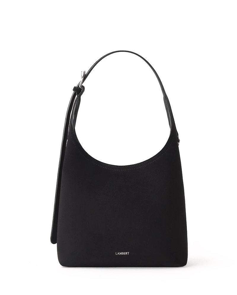 ELENA - Vegan Suede Shoulder Bag