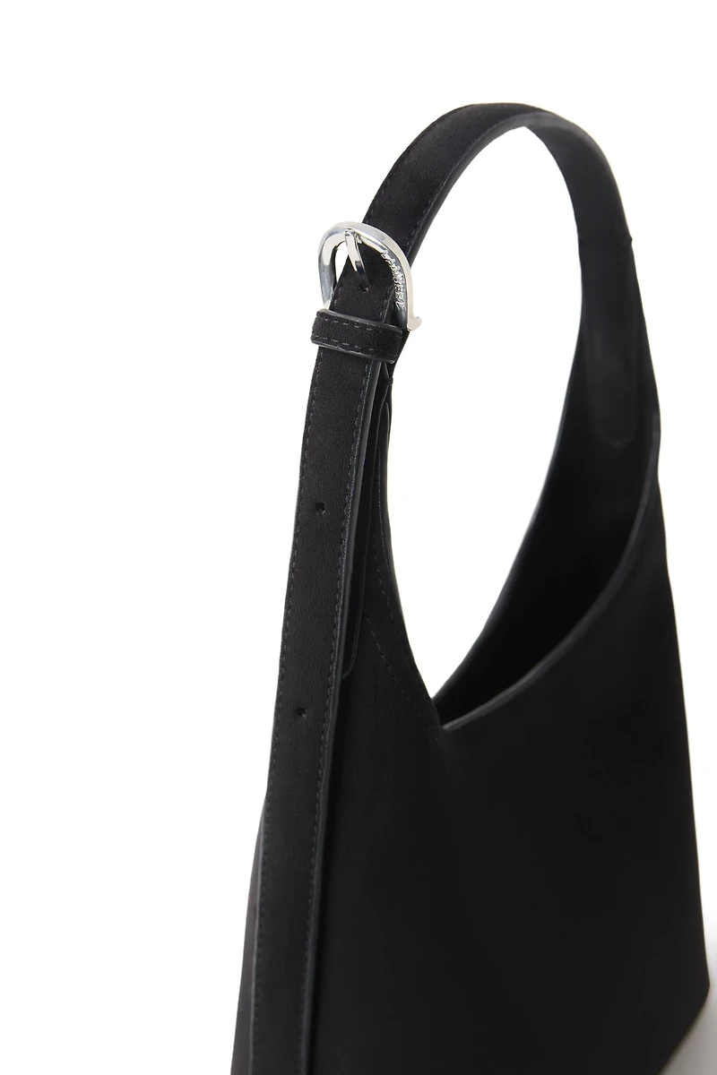 ELENA - Vegan Suede Shoulder Bag
