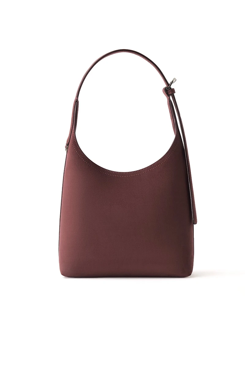 ELENA - Vegan Suede Shoulder Bag
