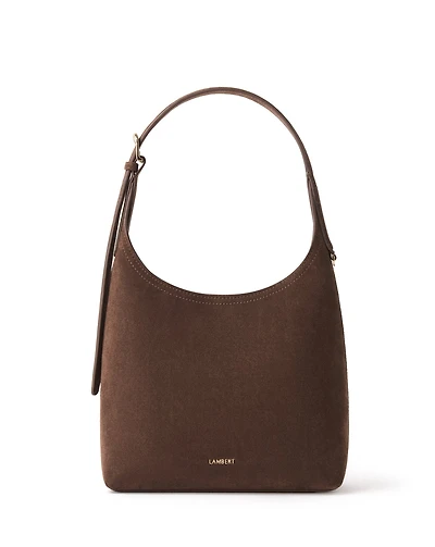 ELENA - Vegan Suede Shoulder Bag