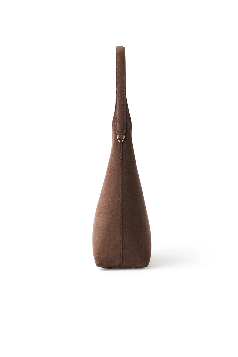 ELENA - Vegan Suede Shoulder Bag