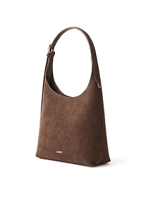 ELENA - Vegan Suede Shoulder Bag