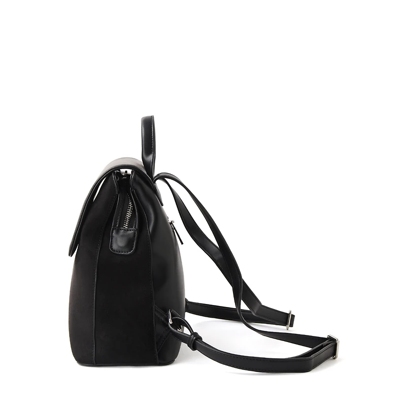 CYNTHIA  –  Vegan suede backpack 