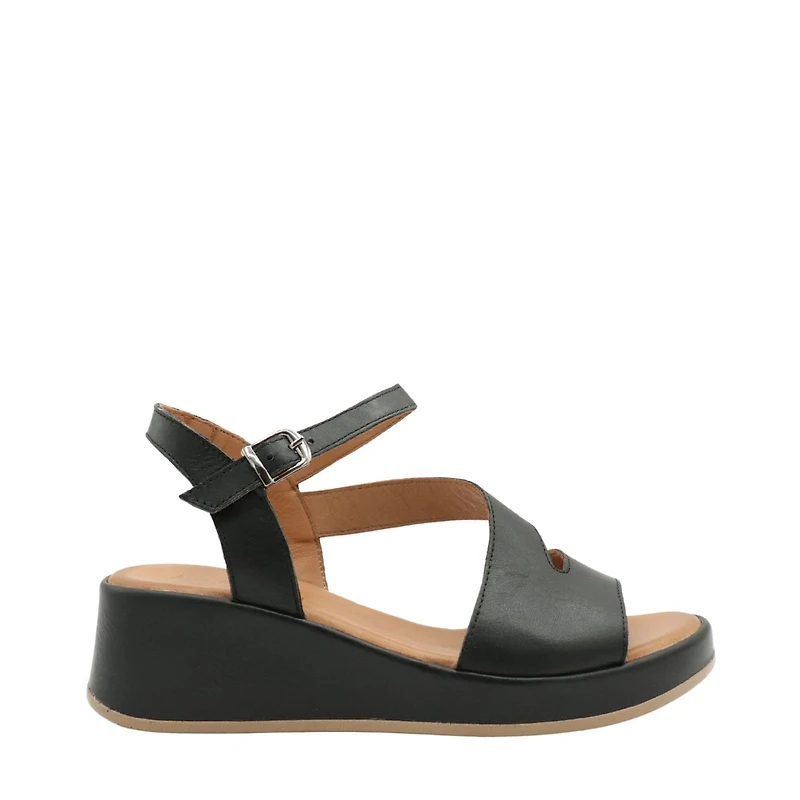 Amira - La sandale compensée au confort absolu