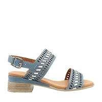 River - The openwork sandal with a natural style