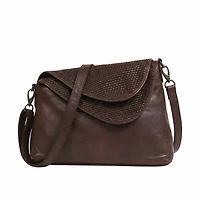 Love - Sac à bandoulière en cuir tressé