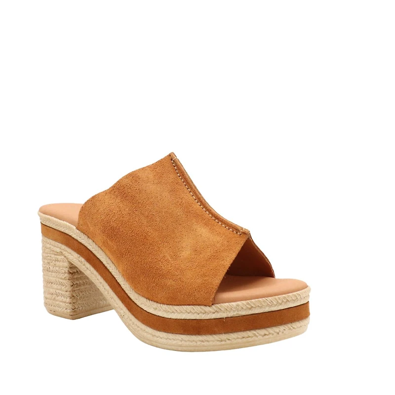 Liora - La sandale en suède chic