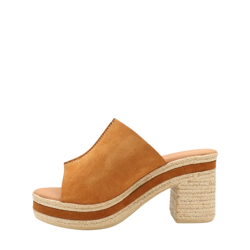 Liora - La sandale en suède chic