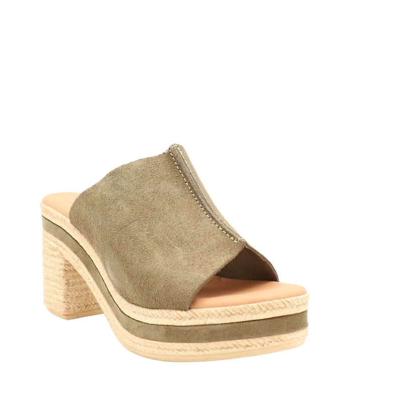 Liora - La sandale en suède chic