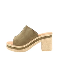 Liora - La sandale en suède chic