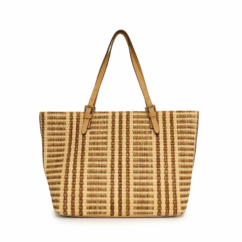 Mouline - Le sac tote en paille tressé