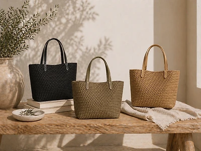 Alexandra - The Woven Tote Bag