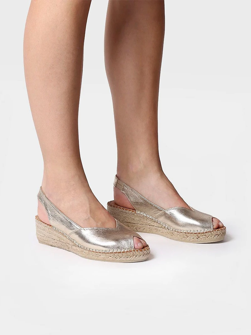 Bernia - La sandale compensée en rafia