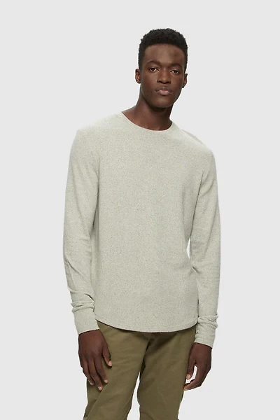 LS UPPERCUT SWEATER - Oatmeal