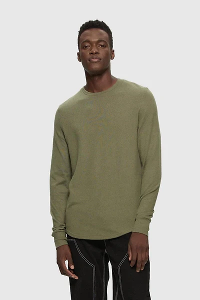 LS UPPERCUT SWEATER - Green