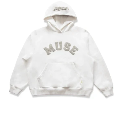 Heavyweight Chenille Hoodie - Sweet Milky