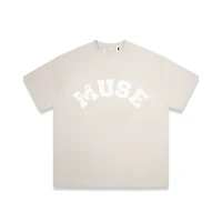 Heavy T-shirt - Nude Cream