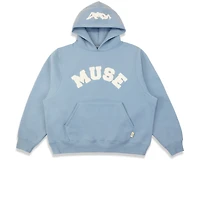Heavyweight Chenille Hoodie - Celeste Blue