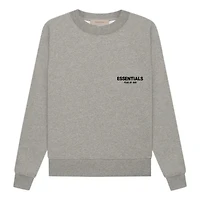 Fear of God Essentials Dark Oatmeal Crew Neck Sweatshirt