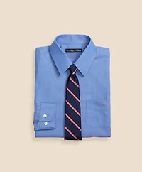 Boys Non-Iron Supima<sup>®</sup> Pinpoint Cotton Dress Shirt