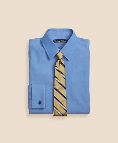 Boys Non-Iron Supima<sup>®</sup> Pinpoint Cotton French Cuff Dress Shirt
