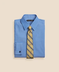 Boys Non-Iron Supima<sup>®</sup> Pinpoint Cotton French Cuff Dress Shirt