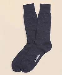 Merino Wool Big Dot Crew Socks