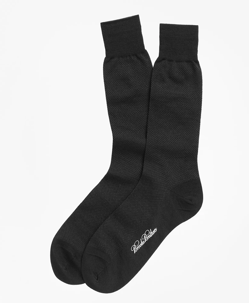 Merino Wool Mini Dot Crew Socks