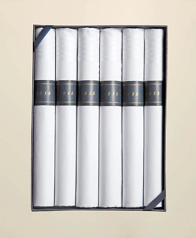 Cigar-Rolled Handkerchiefs-Set of 6