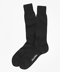 Egyptian Cotton Jersey Knit Crew Socks