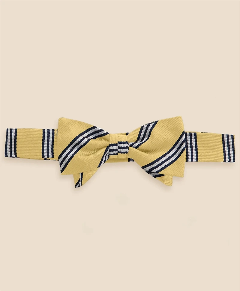 Boys BB# 1 Stripe Pre-Tied Bow Tie