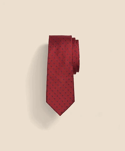 Boys Silk Dot Tie