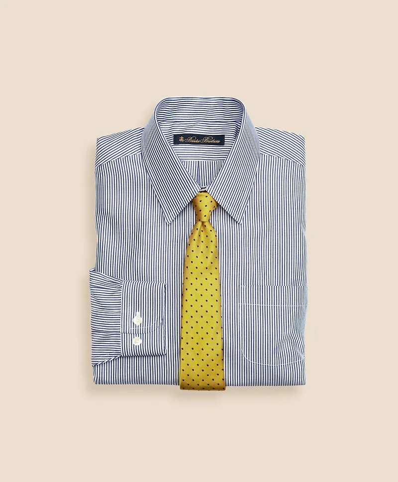 Boys Non-Iron Supima<sup>®</sup> Cotton Broadcloth Candy Stripe Dress Shirt
