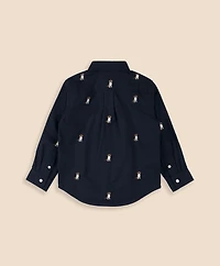 Boys Cotton Oxford Sport Shirt
