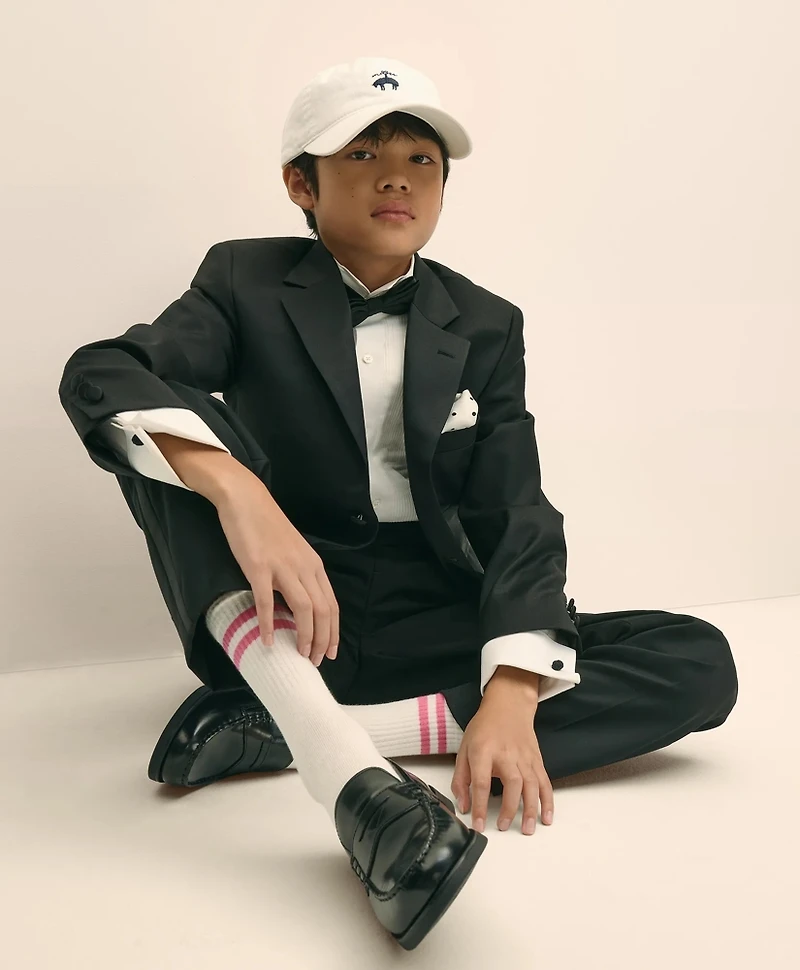 Boys Junior Tuxedo Pants