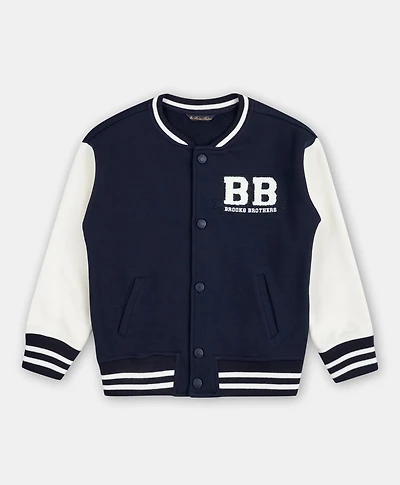 Boys Knit Varsity Jacket