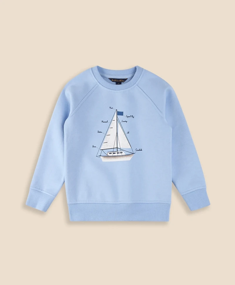 Boys Sailboat Sweatshirt