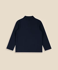 Boys Cotton-Blend Pique Polo Shirt