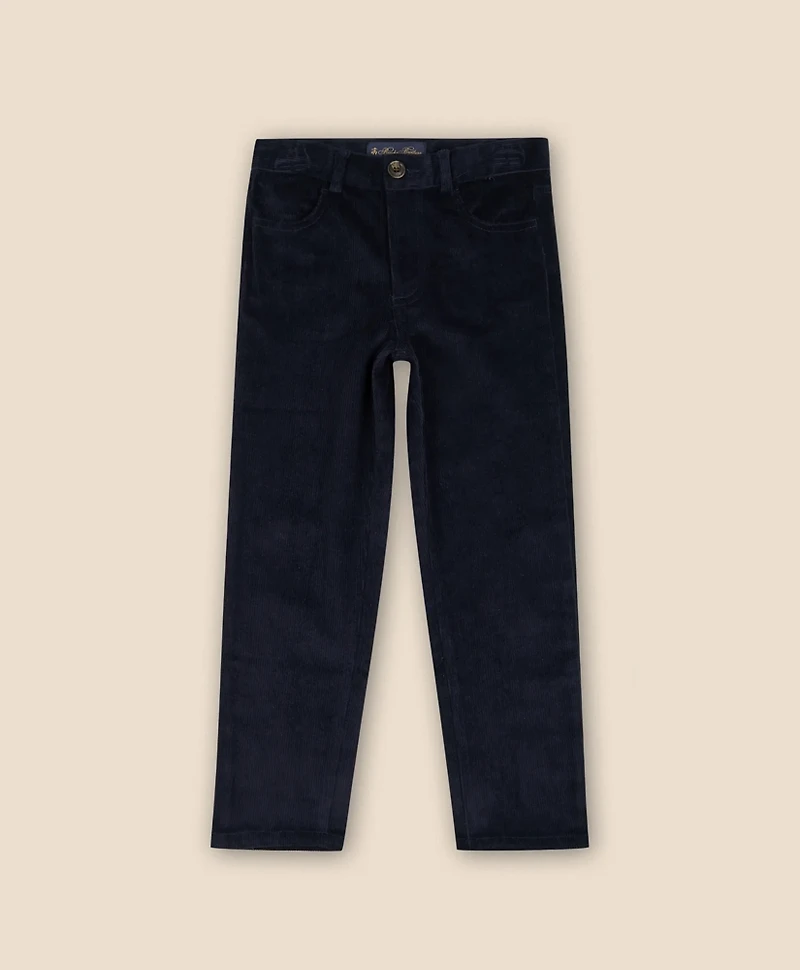 Boys Cotton Five Pocket Corduroy Pants